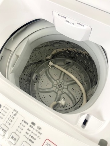 激安‼️1人暮らし約4日分のまとめ洗いが可能 19年製 6キロ ニトリ洗濯機NTR60