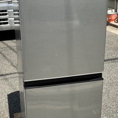 【RKGRE-865】特価！アクア/AQUA/126L 2ドア冷凍冷蔵庫/AQR-J13J(S)/中古品/2020年製/当社より近隣無料配達