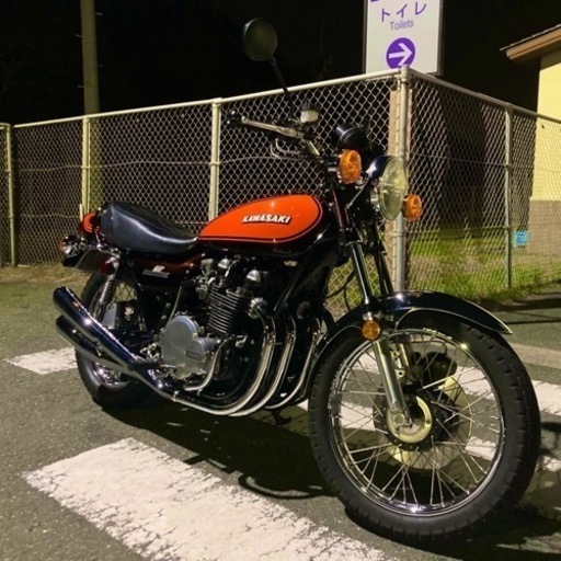 バイク Z1 72年式　整備済み　フレ番号1300台