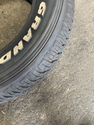 3本セット265/60R18 ハイラックス ブラックラリーエディション 純正タイヤ ホワイトレター ダンロップ