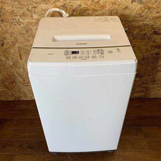 【IRIS】 アイリスオーヤマ 全自動電気洗濯機 6.0kg KAW-60A 2020年製
