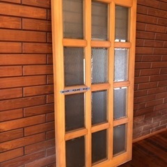 仕切りドア 2枚セット 戸車付き