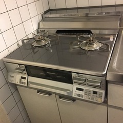 綺麗です】リンナイ ガスコンロ グリル焼き 都市ガス用 (おまけ付き)
