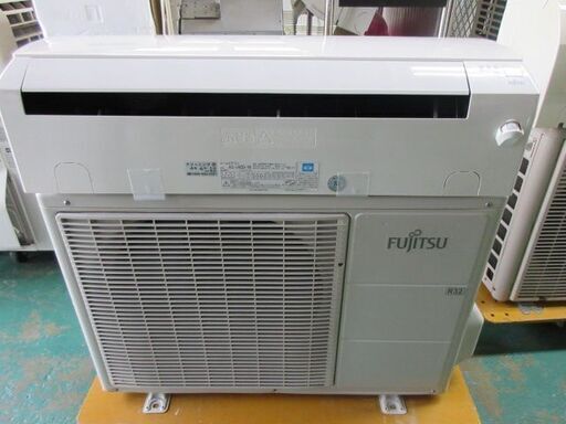 K03189　富士通　中古エアコン　主に14畳用　冷4.0KW／暖5.0KW