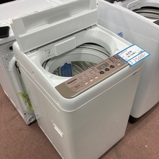 Panasonic 洗濯機　6kg 2018年製