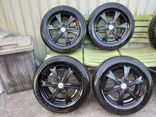 タイヤ、ホイール 175/65R14 タイヤアルミホイール4本セット キューブ 