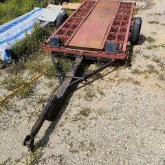 今日売れなかったら地金にします。　中川　コンバインカー　NCB700　コンバイントレーラー　油圧シーソー　1800kg　