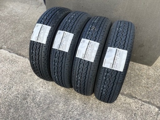 残り1セット！新品交換工賃込み4本セット！145/80R12LT 80/78N 夏用タイヤ軽トラ軽バン貨物車145R12