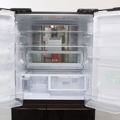 シャープ 6ドア冷凍冷蔵庫 メガフリーザー 480L SJ-GT48C-R 