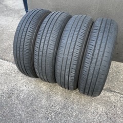 0円無料！155/65R14中古タイヤ4本セット！ブリヂストンエ...