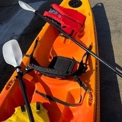 二人乗りカヌー（シットオンタイプ）