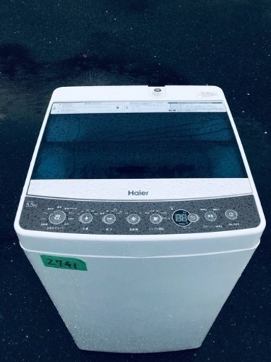 ✨2018年製✨2741番 ハイアール✨全自動電気洗濯機✨JW-C55A‼️