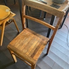 受け渡し決定しました】木製チェアー10脚セット カフェなどの店舗に最適