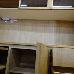 無印良品　木製カップボード　オープンタイプ　大　タモ材【愛品倶楽部柏店】