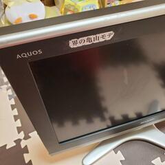 中古　32型テレビ　AQUOS　リモコン無し