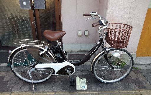 Panasonic[vivi NX]24吋 電動アシスト自転車 8Ahバッテリー+充電器+スペアキー2本付き