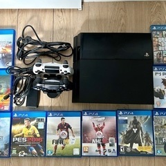 PS4➕コントローラx２➕ソフト10本　セット