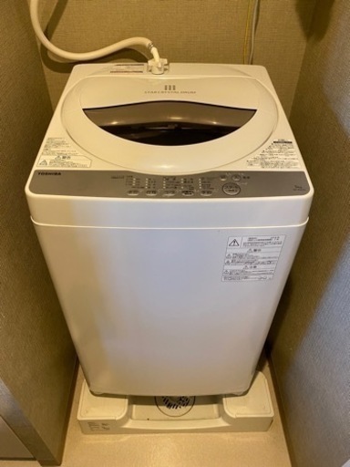【美品】洗濯機 東芝 TOSHIBA  AW-5G6