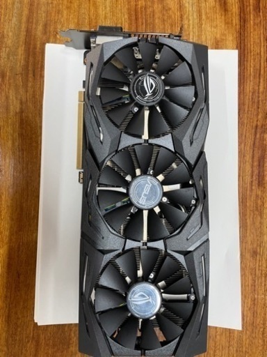 値下げ）グラフィックカード  ASUS ROG-strix-RX580-o8g-gaming oc edition（3連FAN）値下げしました！！