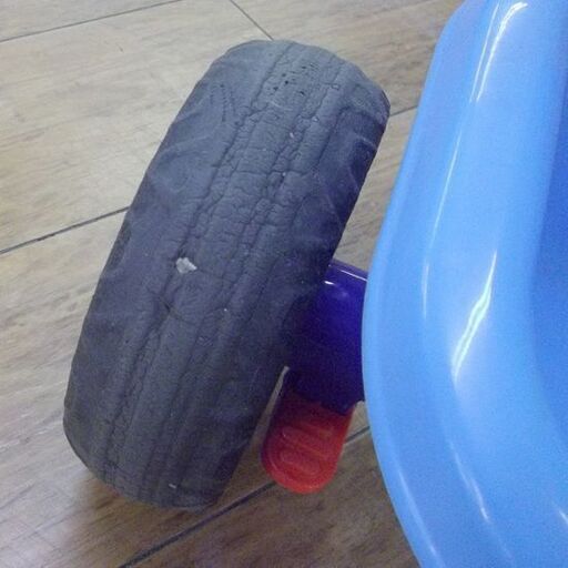 子供用三輪車 きかんしゃトーマス三輪車プラス ブルー系 サンシェード