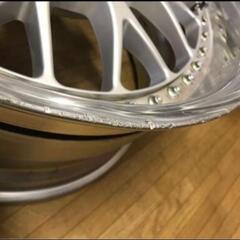 深リム　ザウバー17インチ　４本アルミホイール