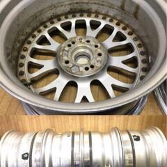 深リム　ザウバー17インチ　４本アルミホイール