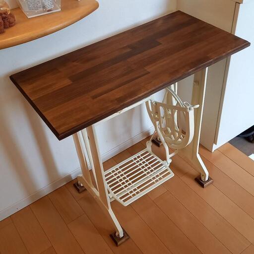 足踏みミシンテーブル日立