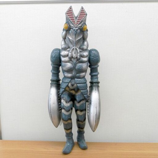 バンダイ バルタン星人 ジャイアントスケール フィギュア ソフビ 人形 円谷プロ BANDAI 1990 約63cm 札幌 西区 西野