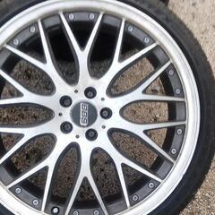 BBS風　19インチ　7.5J  プリウスにて使用　トヨタ系
