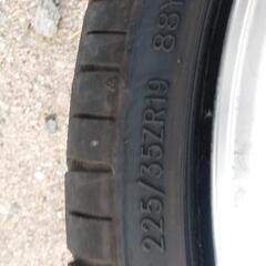 BBS風　19インチ　7.5J  プリウスにて使用　トヨタ系