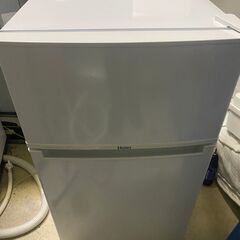 2018年製　JR-N85B ハイアール 85L　2ドア冷凍冷蔵...