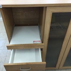 J939 ニトリ ミドルレンジボード 食器棚 レンジ台 コパン 100MRB 