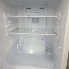 【リサイクルショップどりーむ天保山店】●1743●　シャープ　２ドア冷蔵庫　2015年製　容量１３７L　SJ-D14A-W