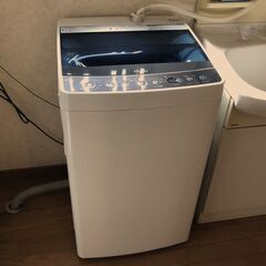 ハイアール　4.5kg　全自動洗濯機　ブラック　Haier　JW...