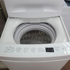 【リサイクルショップどりーむ天保山店】●1744●　ハイアール　洗濯機　2019年製　容量４.５㎏　AT-WM45B　洗濯槽にキズ・焼け？あり