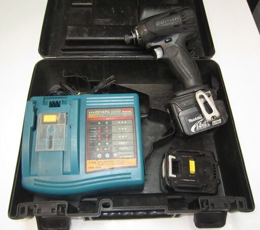 R091 Makita マキタ TD134D 充電式 インパクトドライバセット 良品