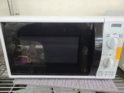 【リサイクルショップどりーむ天保山店】●1749●　ヤマダ電機　電子レンジ　2020年製　YMW-M17GW6　ターンテーブルタイプ