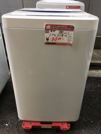 ☆中古 激安！！￥8,500！！YAMADA　5.0kg洗濯機　家電　2017年製　YWM-T50A1型　【BD031】