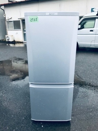 ✨2019年製✨2765番 三菱✨ノンフロン冷凍冷蔵庫✨MR-P15D-S‼️