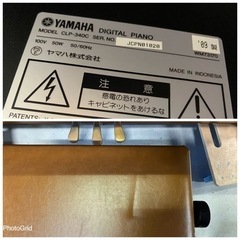 お薦め品‼️激安‼️美品‼️YAMAHA電子ピアノ CLP-340C 2009年