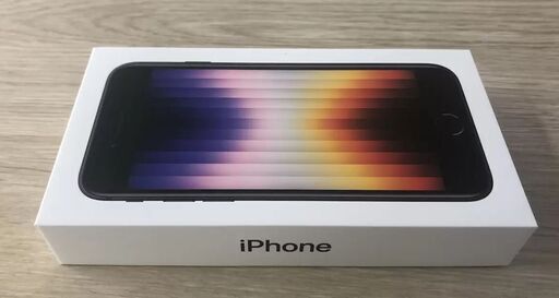 激安！1万円引き！未開封　新品　SIMフリー iPhone SE(第3世代)　64G　ミッドナイト　交渉可！