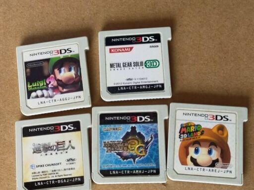 3dsソフト中古相場2600円以上 アルファ Hiroki 北九州のテレビゲームの中古あげます 譲ります ジモティーで不用品の処分