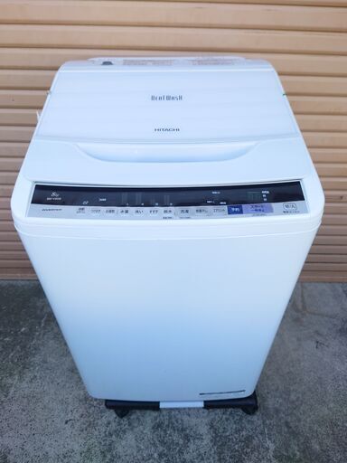 日立 全自動電気洗濯機 8.0g BW-V80B ビートウォッシュ 2018年式
