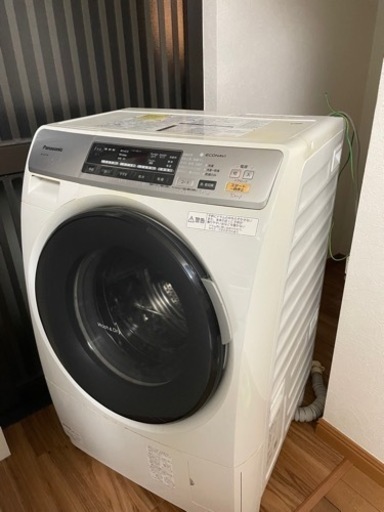 ドラム型洗濯機 （乾燥機付き）パナソニック - 大阪府の家具
