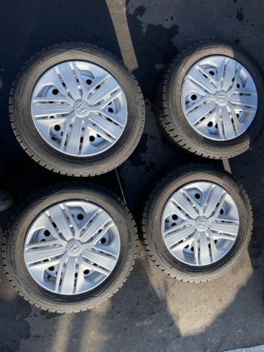 DUNLOP スチールホイール&スタッドレスタイヤセット 175/65R15 - 千歳市