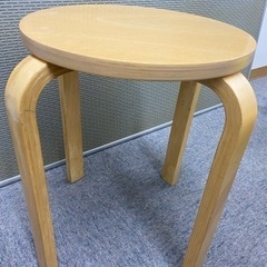 【交渉中】木製スツール(丸椅子)