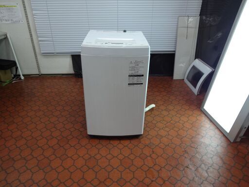 ID 011465　洗濯機　東芝　4.5K　２０２０年製　AW-45M7
