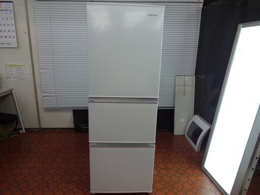 ID 004384　冷蔵庫　3ドア　ハイセンス　282L　２０２０年製　HR-D2801W