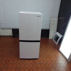 ID 004919 冷蔵庫 2ドア ハイセンス 134L 2021年製 HR-D1303