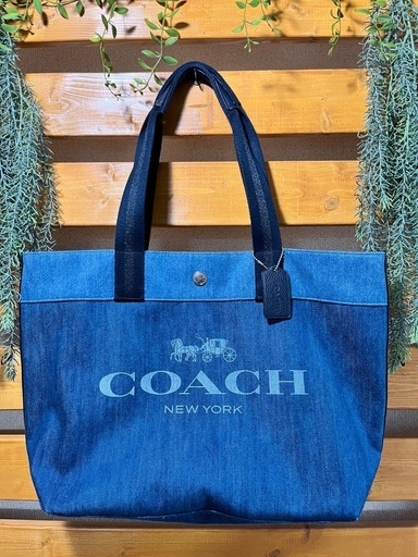 【美品】COACH コーチ トートバッグ　91131SVDE